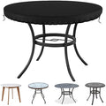 Jolof Store Round Patio Table Cover – 114cm Waterproof 600D Oxford