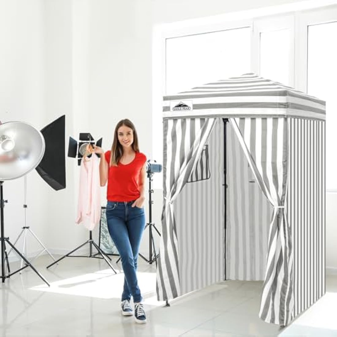 EAGLE PEAK 4x4 Pop-up Changing Room – Portable Privacy Tent Cabana