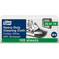 Tork Biobased Heavy-Duty Cleaning Cloth | 99% Plant-Based | 105 Pack