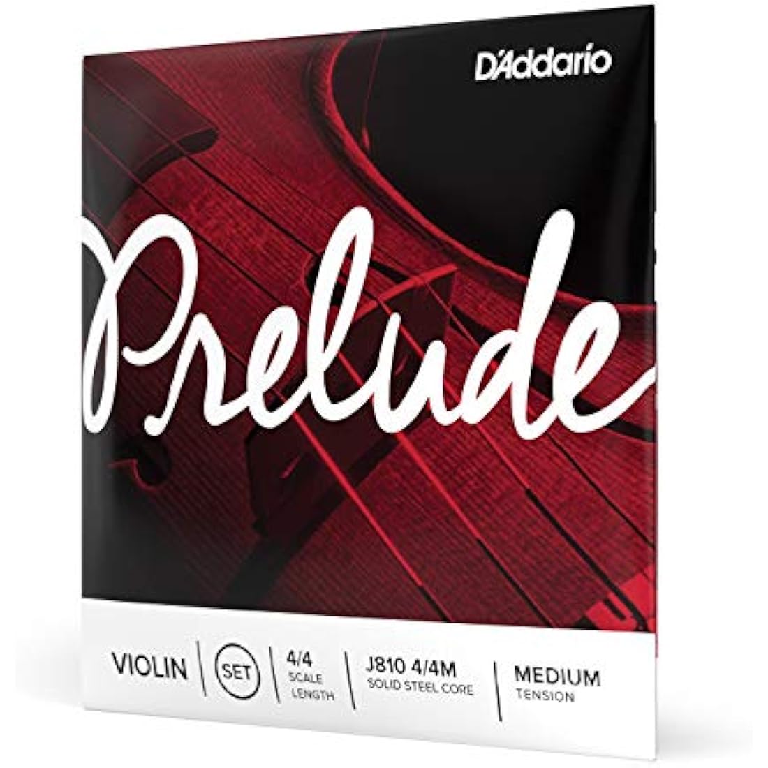 D'Addario Prelude Violin String Set – 4/4 Scale Medium Tension