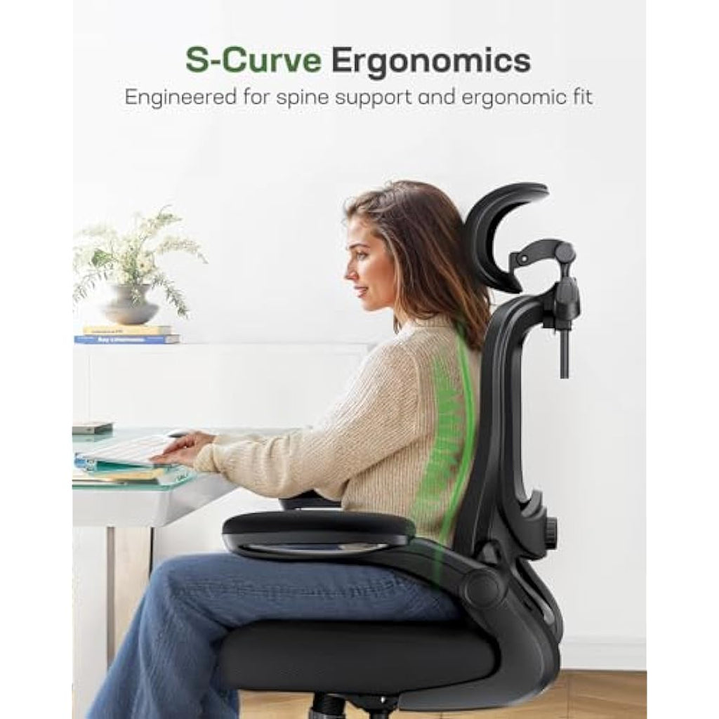 Marsail Ergonomic Office Chair – High Back Gaming Desk Chair with 3D Support