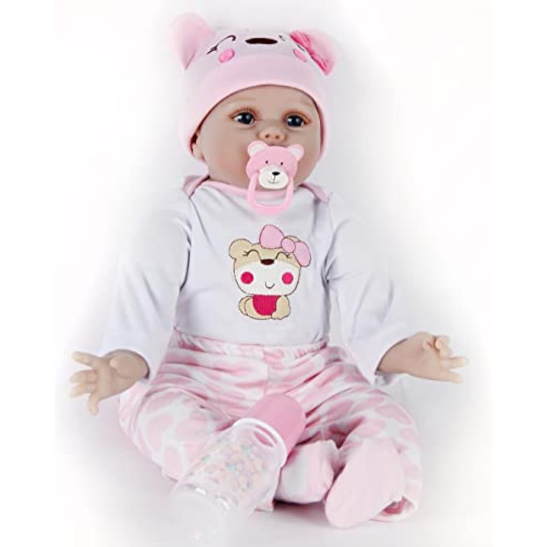 22" Reborn Baby Doll | Realistic Silicone & Cotton Body