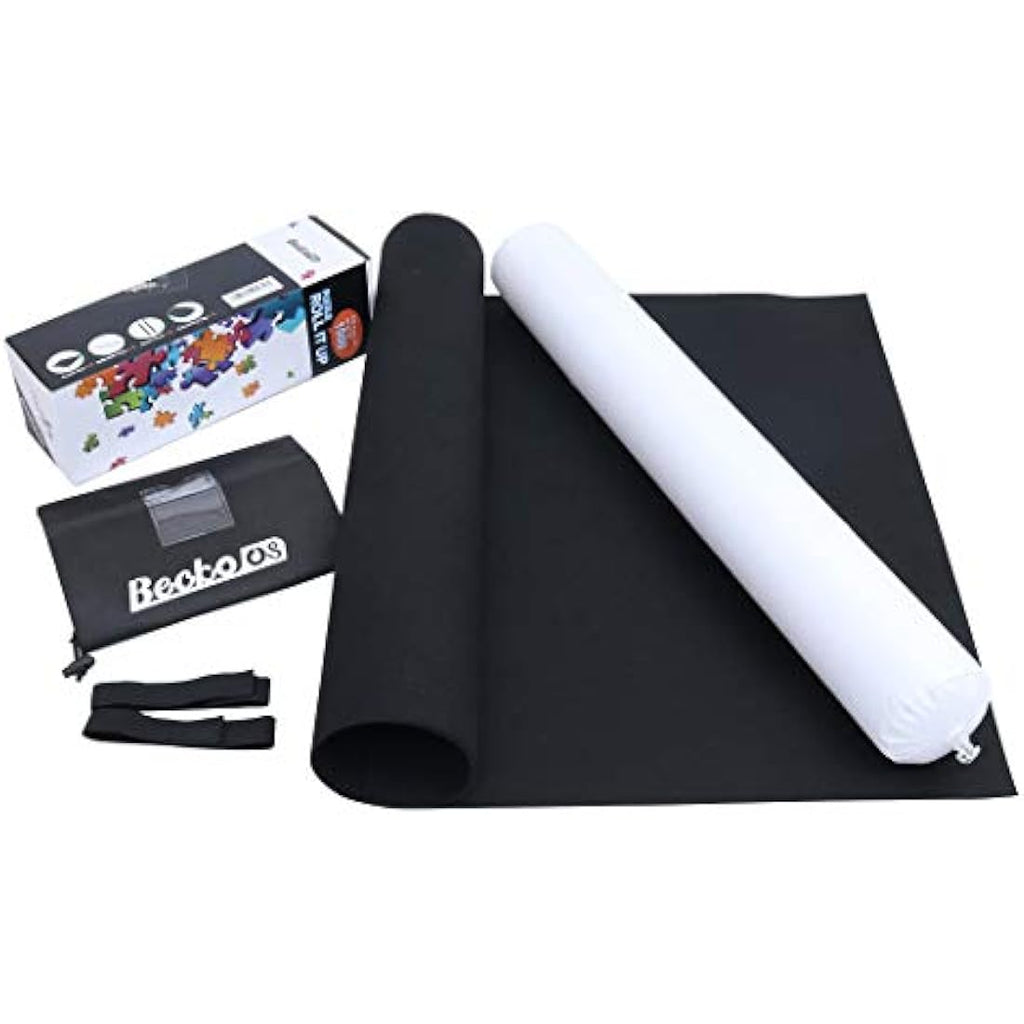 Becko US Puzzle Roll Jigsaw Storage Felt Mat - Up to 1,500 Pieces