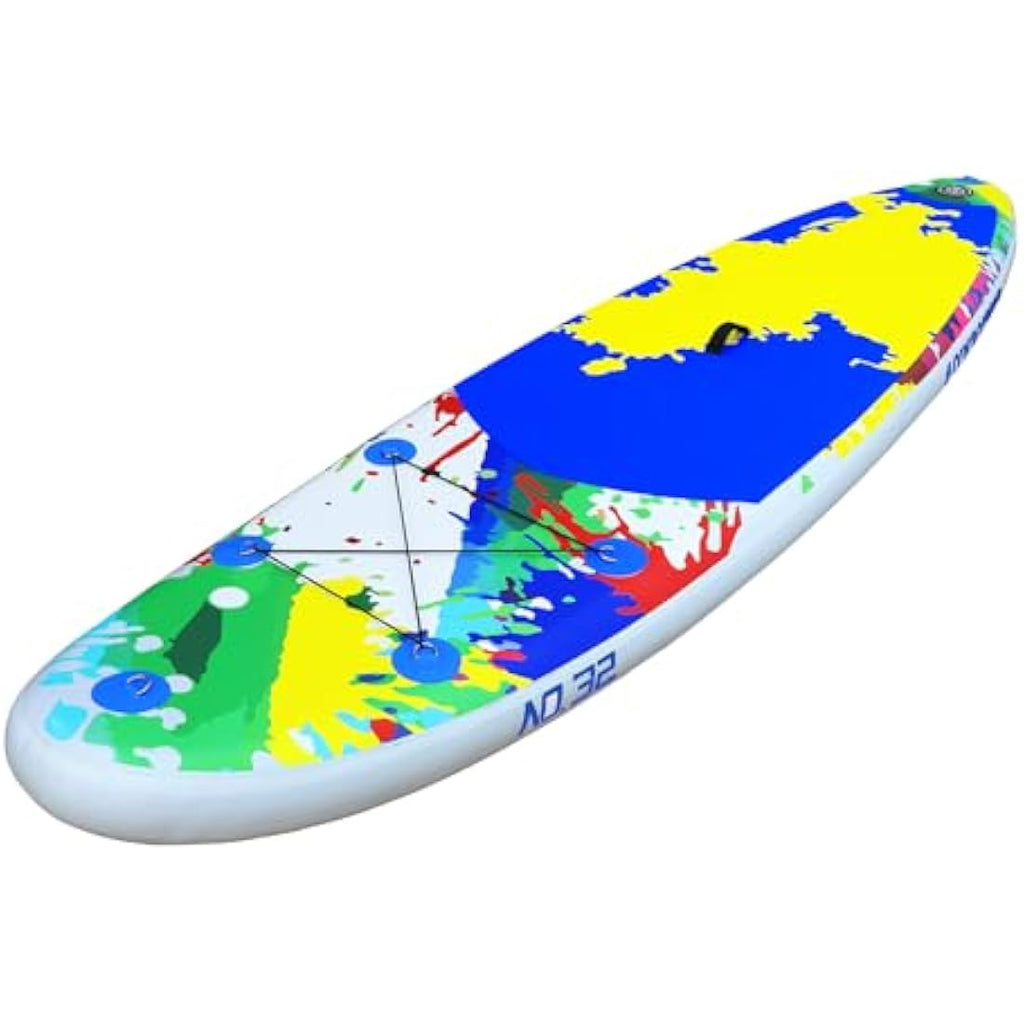 NO. 32 Inflatable Stand Up Paddle Board – 10'6" Beginner SUP Kit