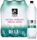 AQUA Carpatica Sparkling Mineral Water – 1.5L x 6 Pack | Nitrate-Free