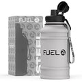 Fuel24 Stainless Steel Water Bottle – 1.3L/2.2L Leakproof Gym Jug