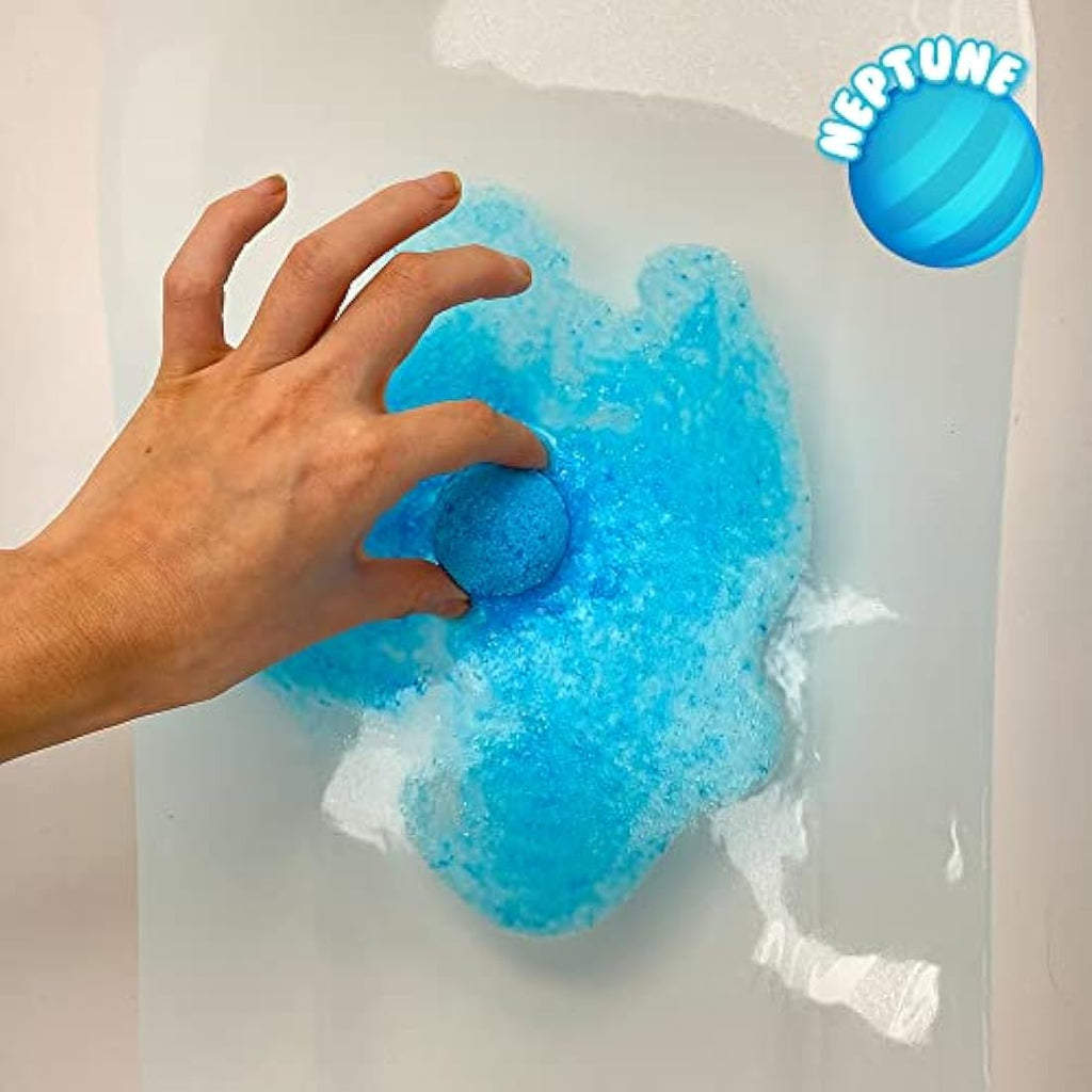 Zimpli Kids Solar System Bath Bombs – 9 Piece Educational Science Kit