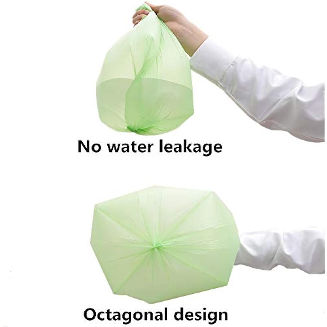 20L Biodegradable Bin Liners – 100 Compostable Food Waste Bags