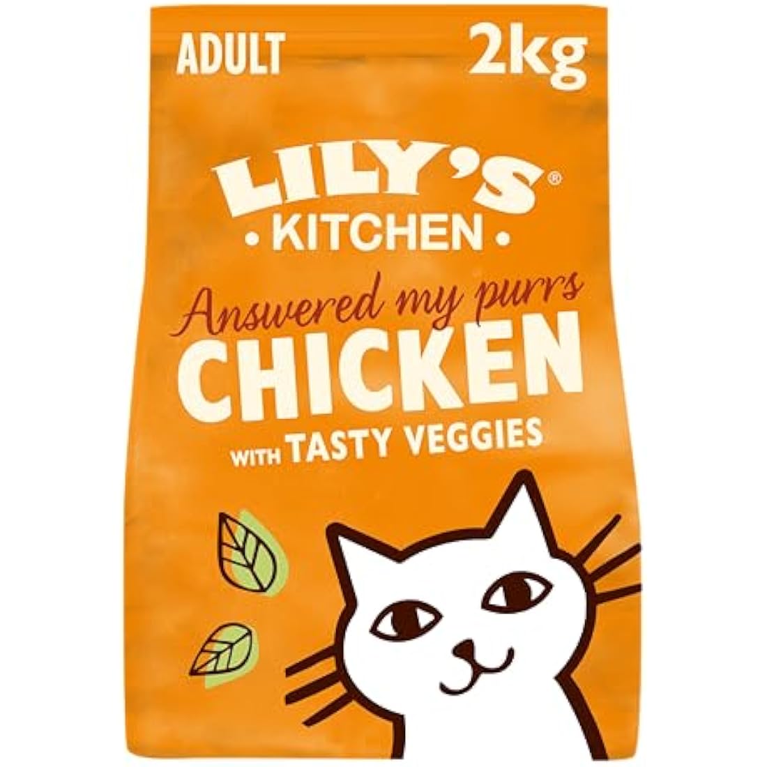 Lily's Kitchen Grain-Free Chicken & Veggies Adult Dry Cat Food - 2kg