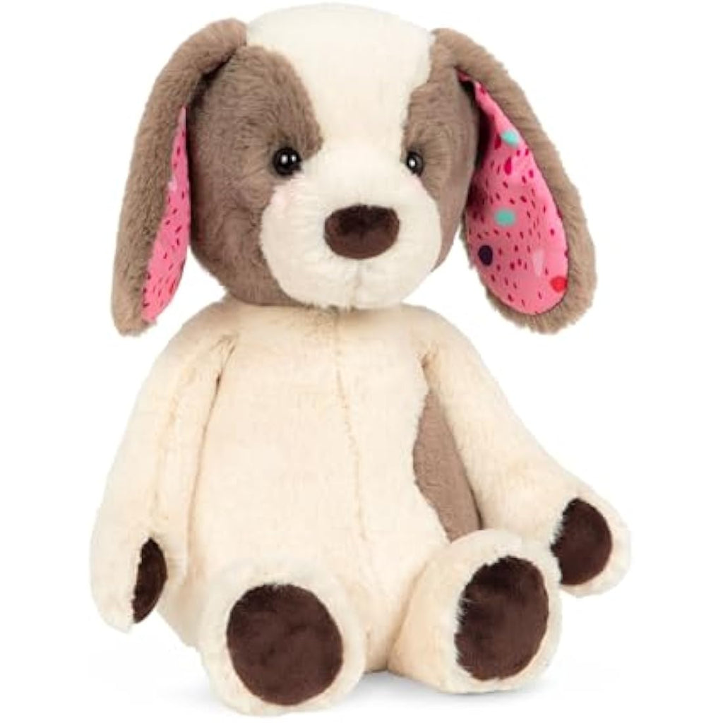 B. toys Cupcake Pup – 12-Inch Washable Soft Plush Stuffed Animal Dog