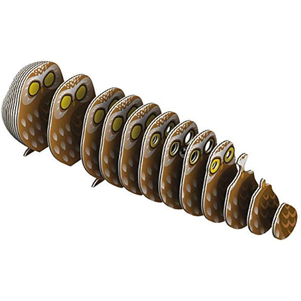 EUGY 3D Owl Model – Eco-Friendly DIY Animal Craft Collectible Puzzle