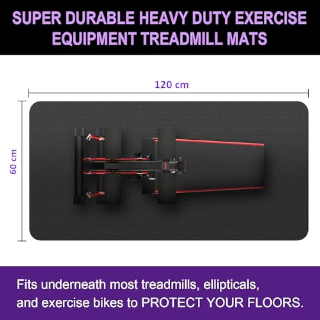 Heavy-Duty Treadmill Mat | Non-Slip Exercise Floor Mat