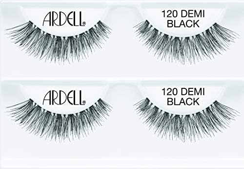 Ardell 120 Black False Eyelashes – Twin Pack (2 Pairs) Eye Makeup