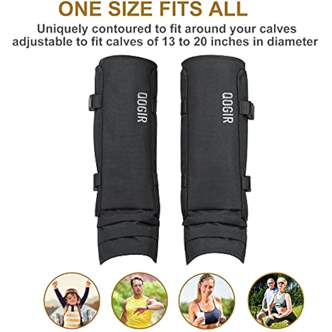 QOGIR Snake Gaiters – Adjustable Snake Bite Protection for Hunting & Hiking