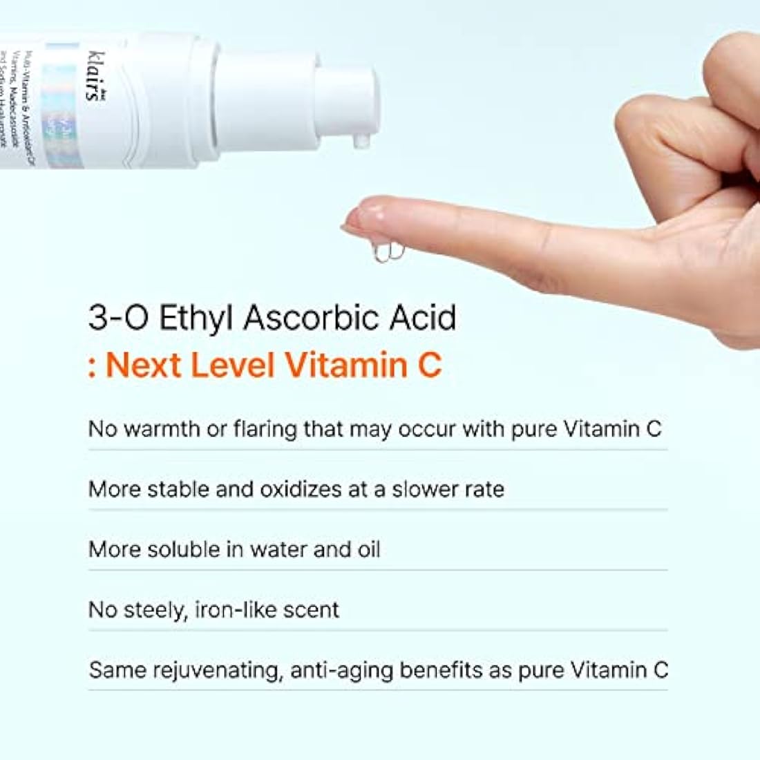 DearKlairs Freshly Juiced Vitamin Charging Serum - 10% Vitamin C & Niacinamide