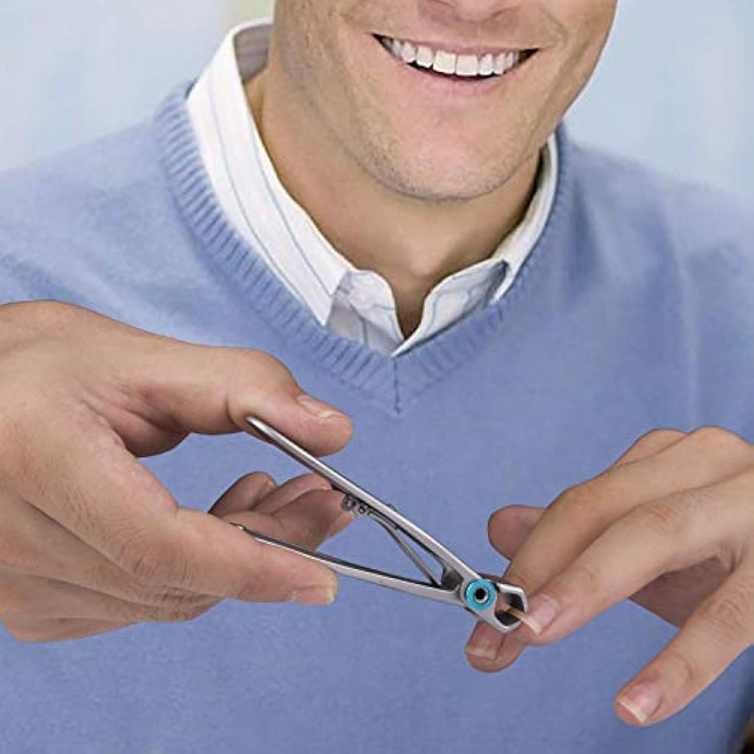 Wide Jaw Nail Clippers – Stainless Steel for Thick Nails