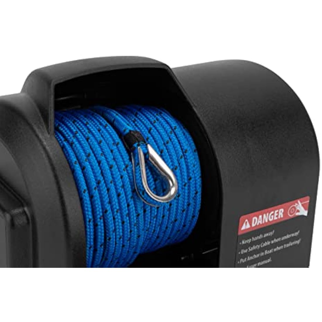 TRAC-Outdoor Pontoon 35 Electric Anchor Winch - 12V Marine Gear Motor