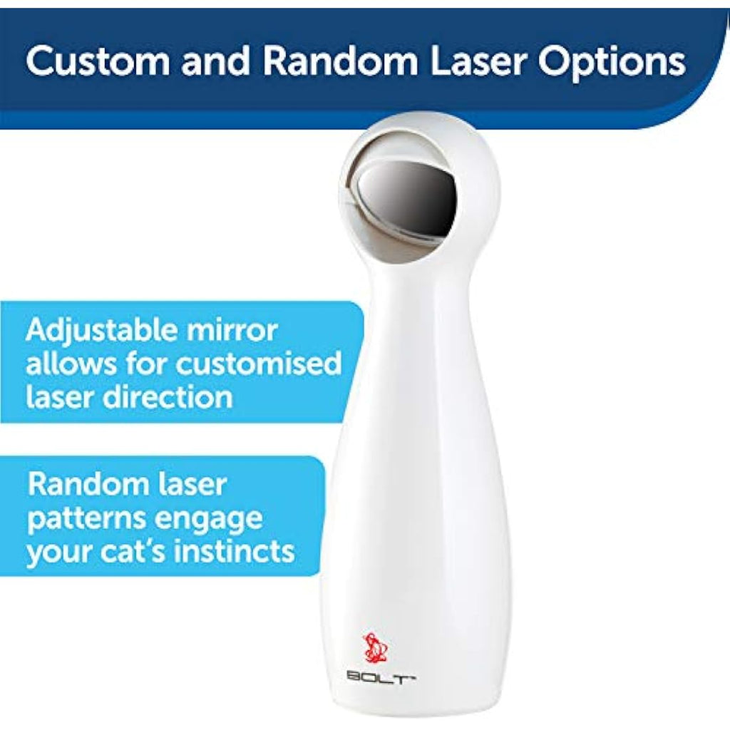 PetSafe FroliCat Interactive Laser Cat Toy – Automatic Exercise Bolt