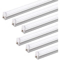 Barrina T5 LED Batten Light 2ft | 6500K Super Bright Garage Lighting 6-Pack