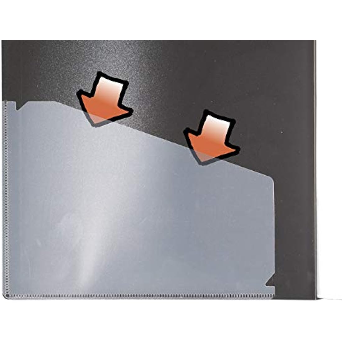 Jolof Store A5 Recycled 100 Pocket Presentation Display Book with Box