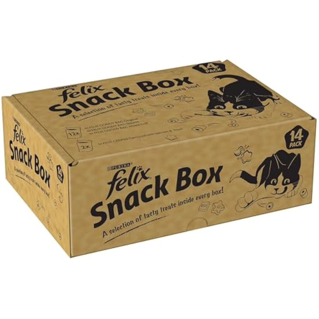 Felix Mixed Variety Adult Cat Treats - 810g Snack Box Pack