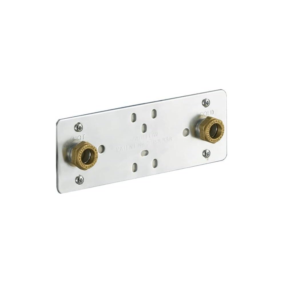 Nes Home Wall Fixing Plate for Bar Shower Valves