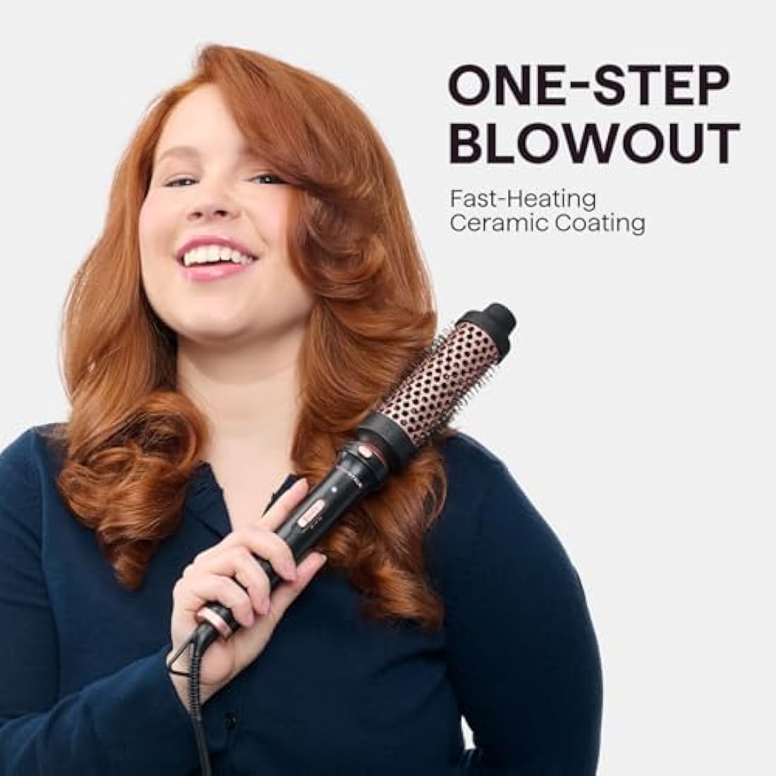 Wavytalk 5-in-1 Curling Wand Set | Ceramic Hair Curler with Thermal Brush