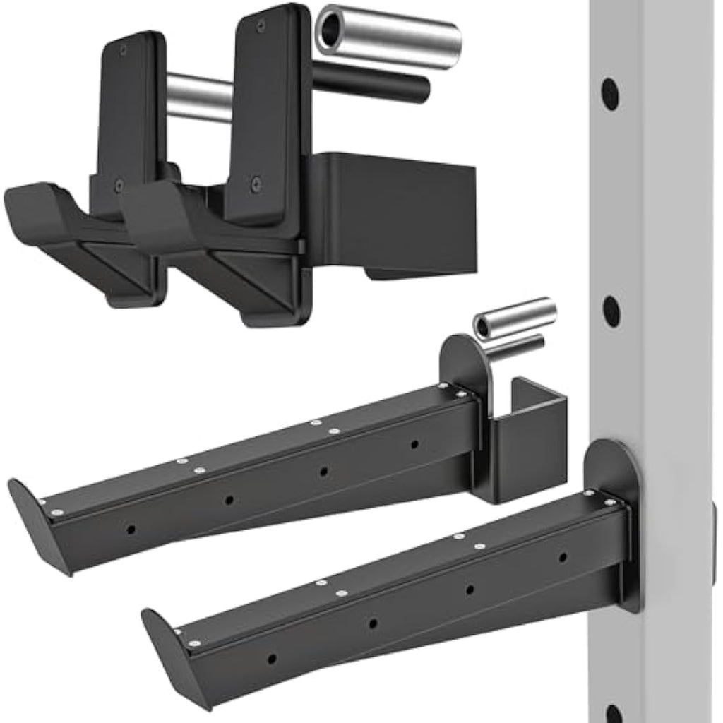 Kipika Safety Spotter Arms & J-Hooks for 3x3 Power Rack - 5/8" or 1" Holes