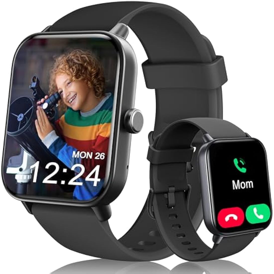 KALINCO Kids Smart Watch – IP68 Waterproof Fitness Tracker with Calling