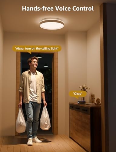 Lepro T1 AI Smart Ceiling Light – 24W Music Sync LED with Voice Control