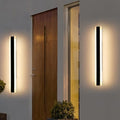 Mikeru 80cm Modern LED Outdoor Wall Sconce | IP65 Waterproof 2-Pack