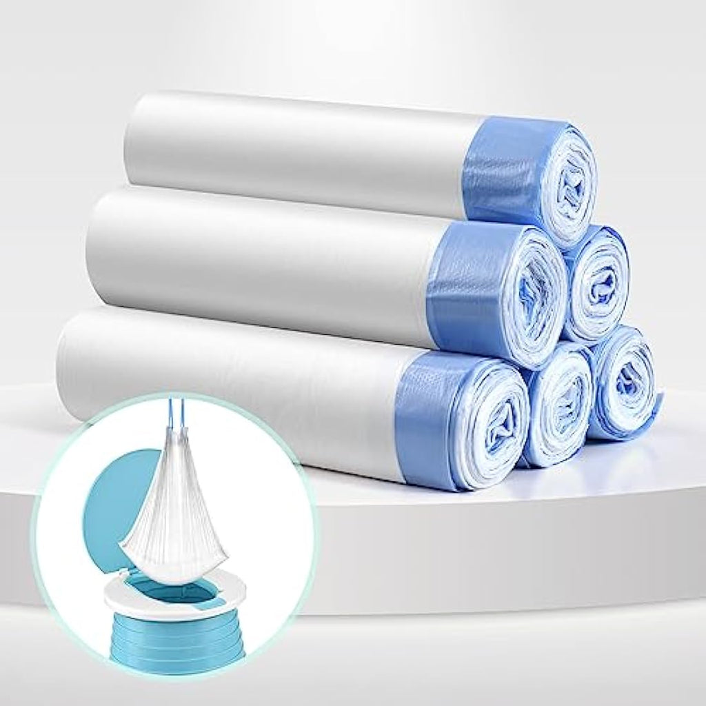 Jolof Store Disposable Potty Chair Liners – 90 Pack Universal Travel Bags