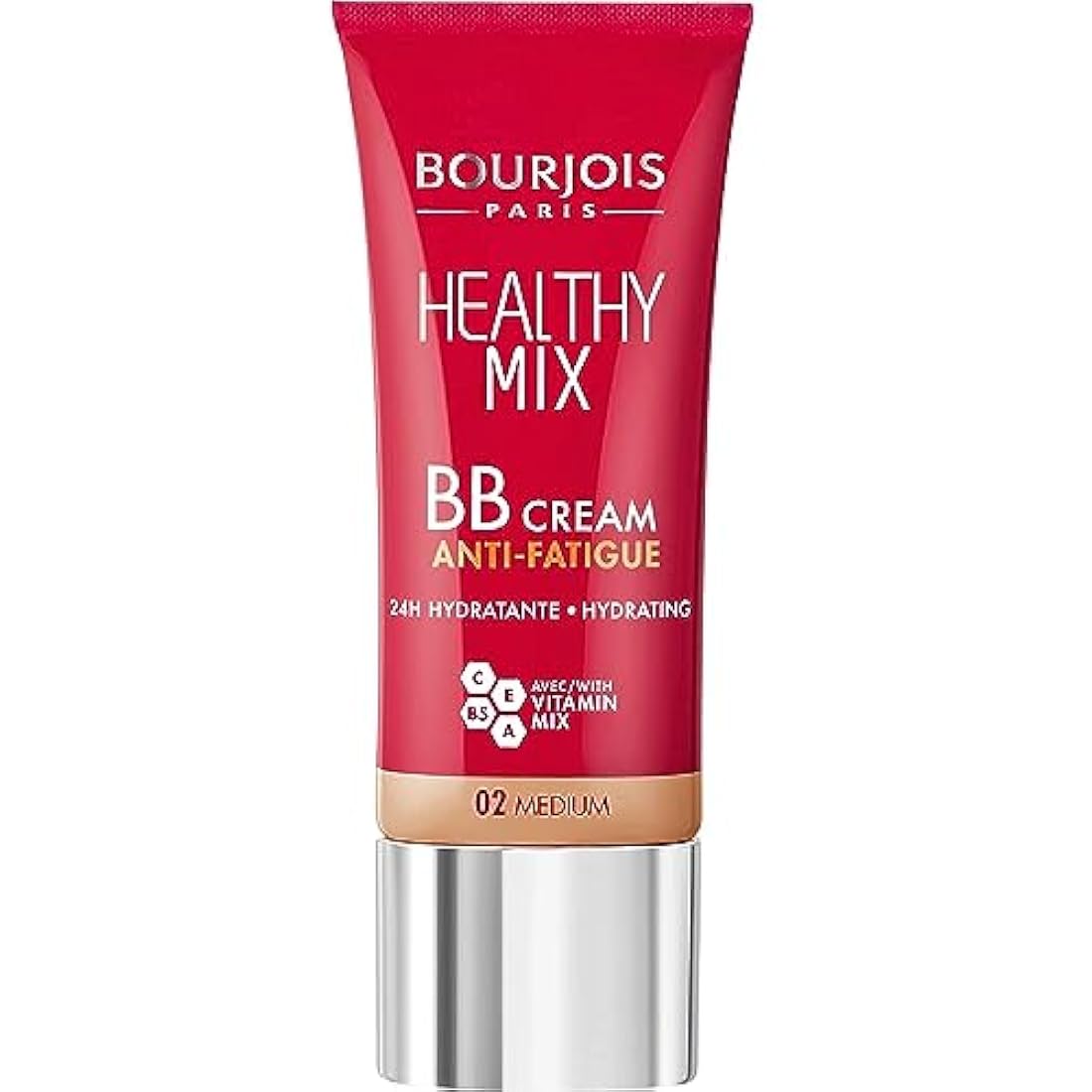 Bourjois Healthy Mix Anti-Fatigue BB Cream - 02 Medium - 30ml