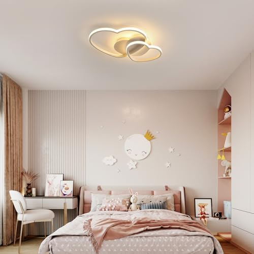 Riserva 64W Heart LED Ceiling Light – Dimmable Modern Chandelier