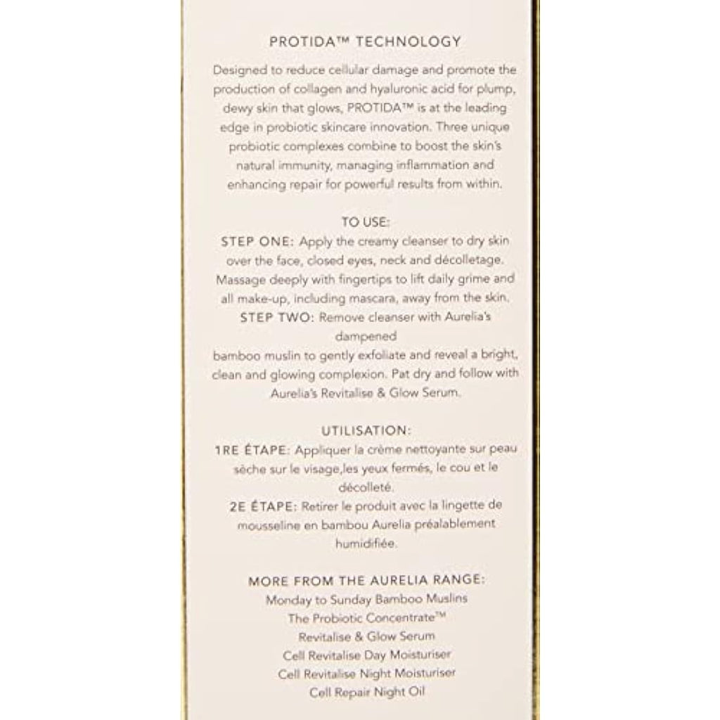 Aurelia London Probiotic Miracle Cleanser – Hydrating Cream 240ml