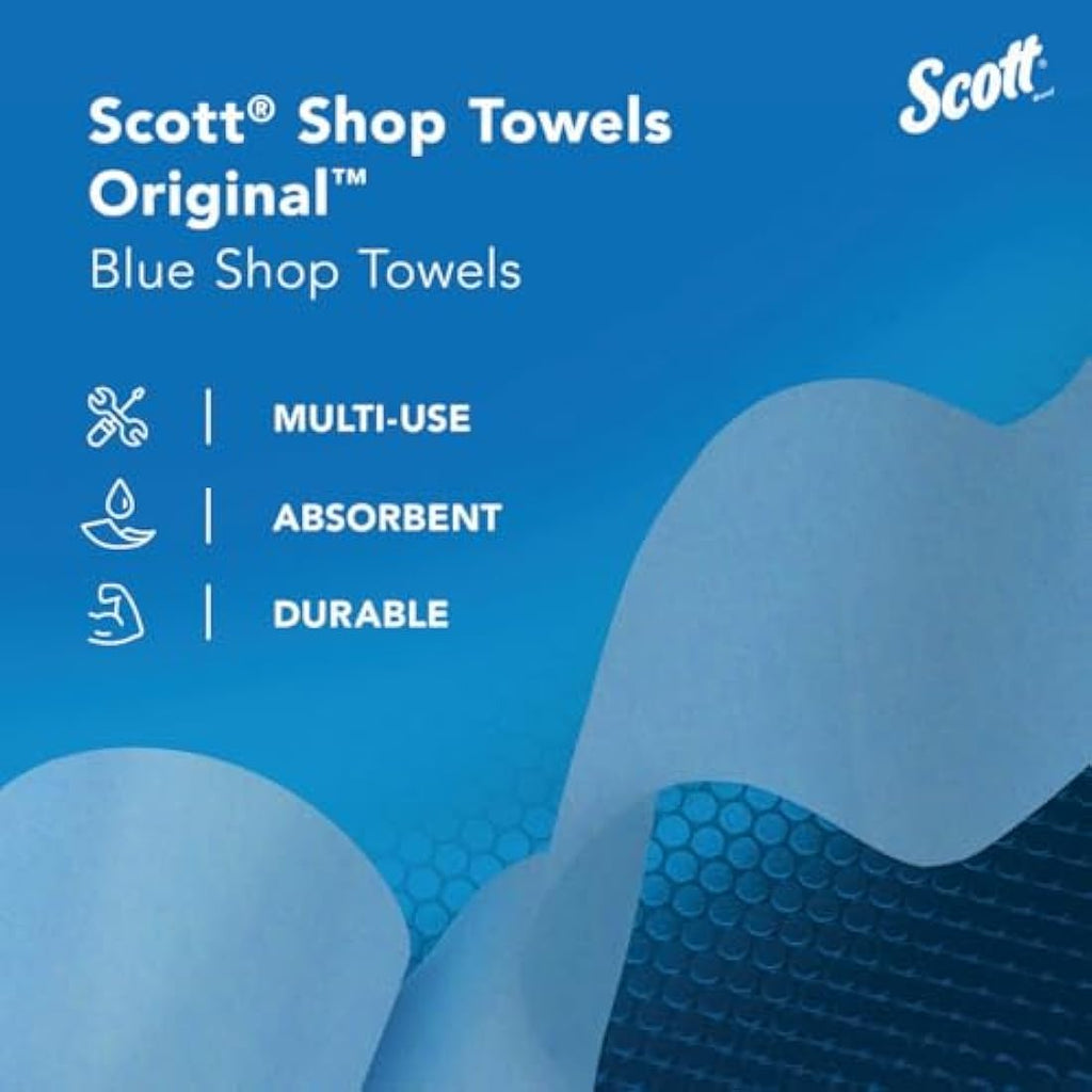 Scott Shop Towels – Heavy Duty Absorbent Disposable Wipes, 2 Pack