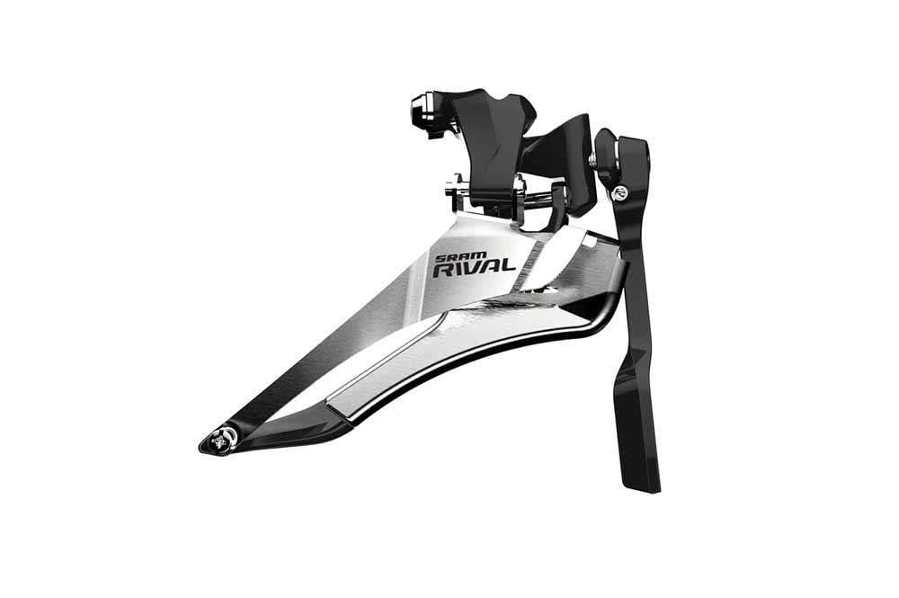Sram Rival 22 Front Derailleur – Yaw Braze-On with Chain Spotter