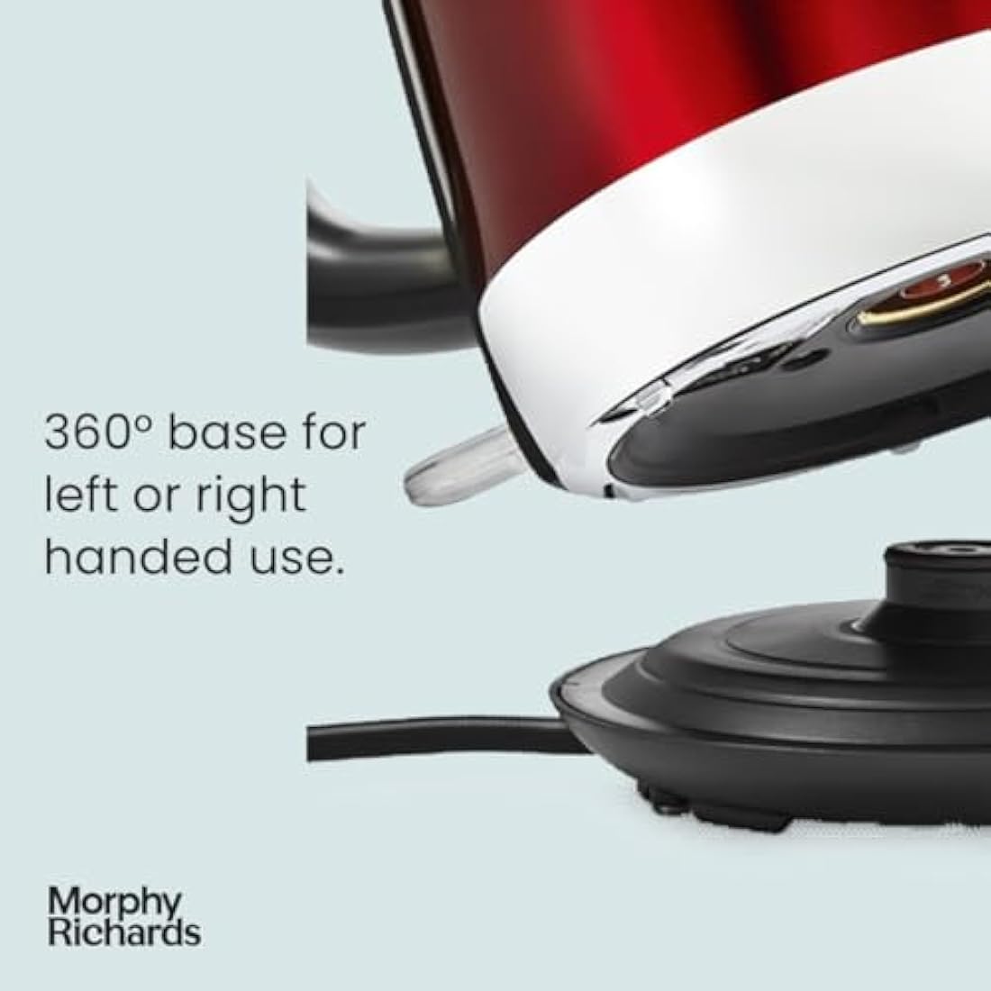 Morphy Richards Equip Electric Kettle | 1.7L Rapid Boil Stainless Steel