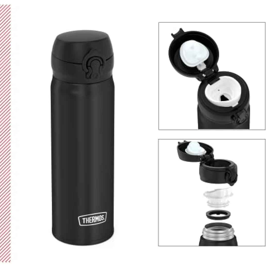 Thermos Ultralight Flask – 500ml Lightweight Stainless Steel Bottle