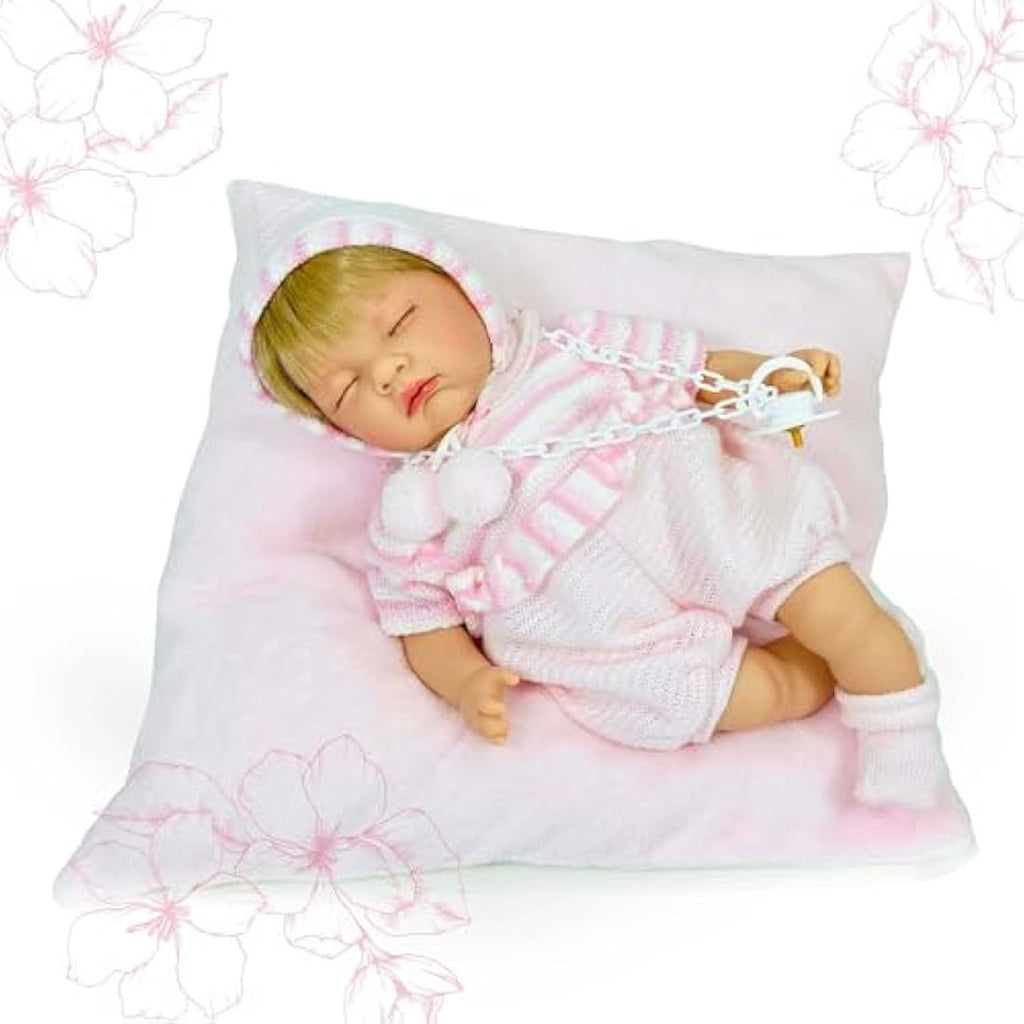 Nines Artesanals d'Onil Mi Bebito Reborn Doll – 18" Soft Body Baby