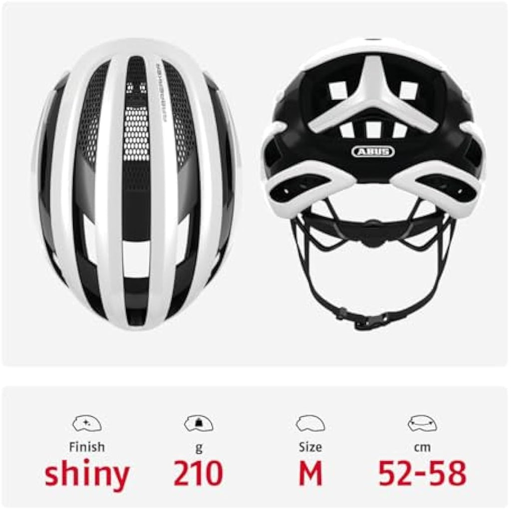 ABUS AirBreaker Road Bike Helmet – Lightweight Aerodynamic Cycling Helmet