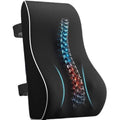 Lumbar Support Pillow for Office Chair Car Memory Foam Back Pillow for Back Pain Relief Improve Posture Ergonomic Back Cushion for Computer