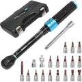 Shall 1/4" Torque Wrench Set | 2-25Nm 21-Piece Bike & Motorcycle Kit