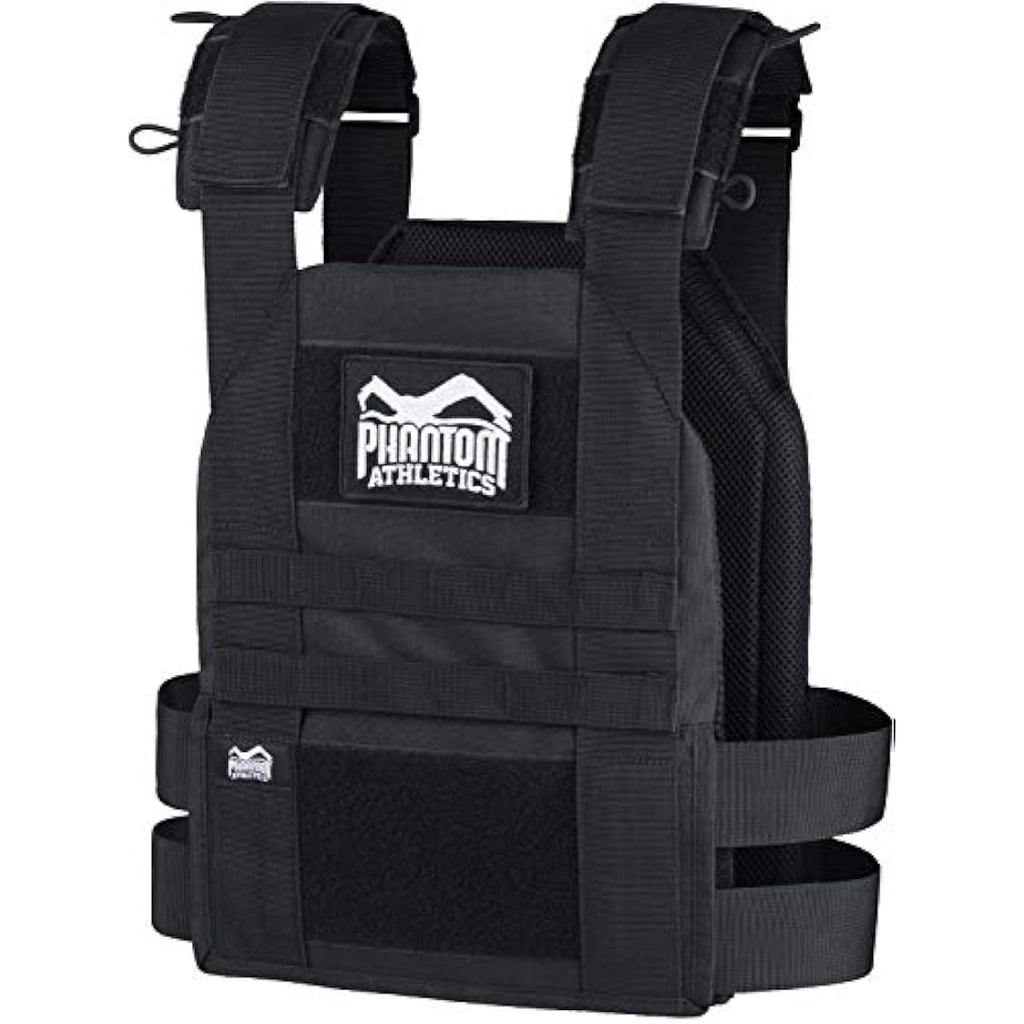 Phantom Athletics Weighted Vest – Adjustable Plate Carrier for Fitness