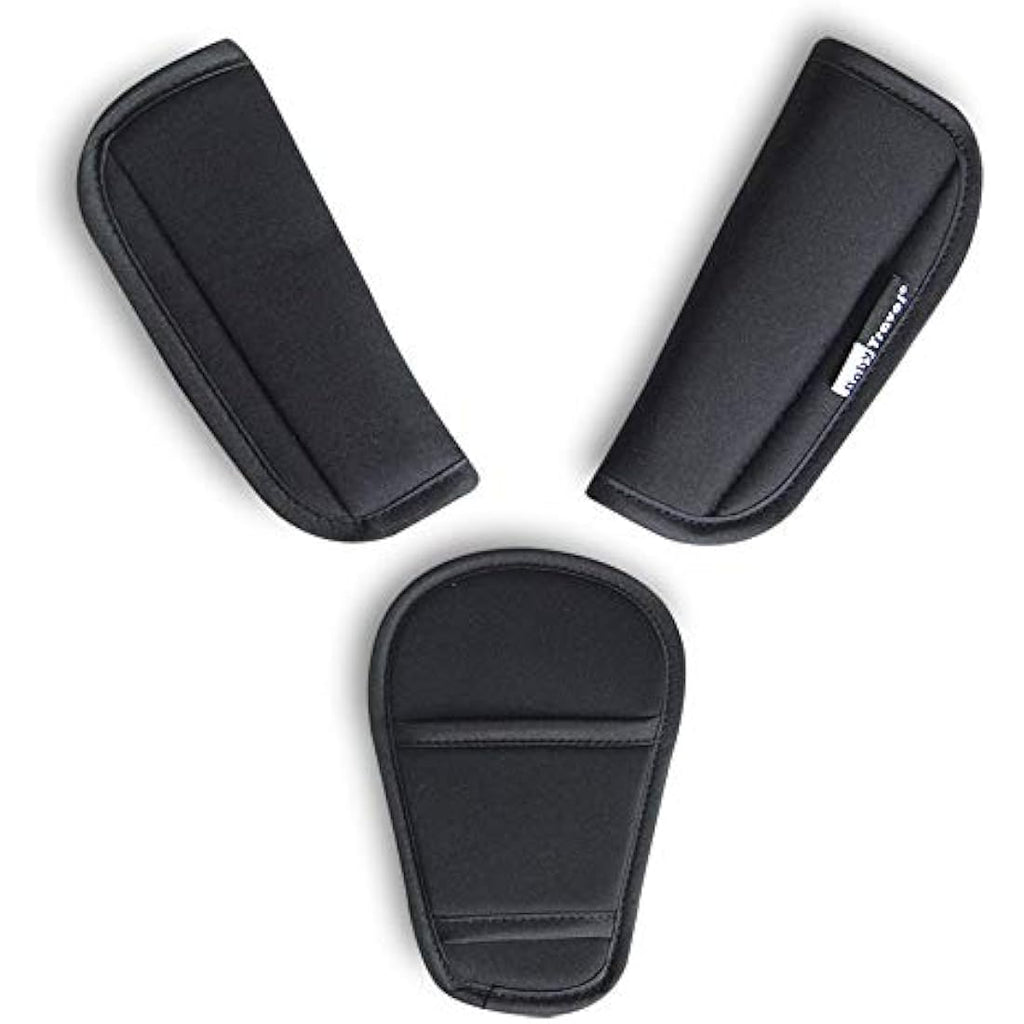 Universal Baby Stroller & Car Seat Strap Covers - 3 Piece Set
