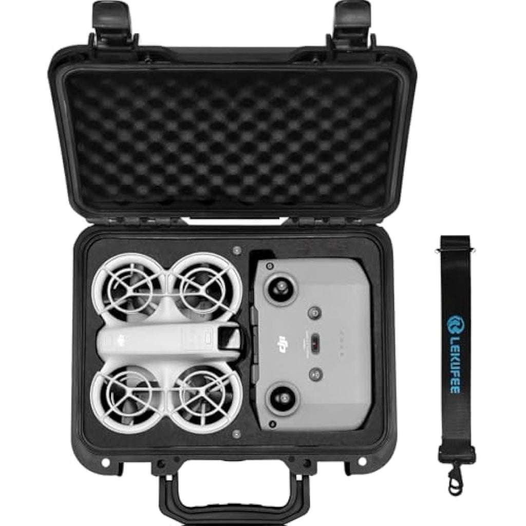 Lekufee Waterproof Hard Case for DJI Neo Drone Fly More Combo | IP67