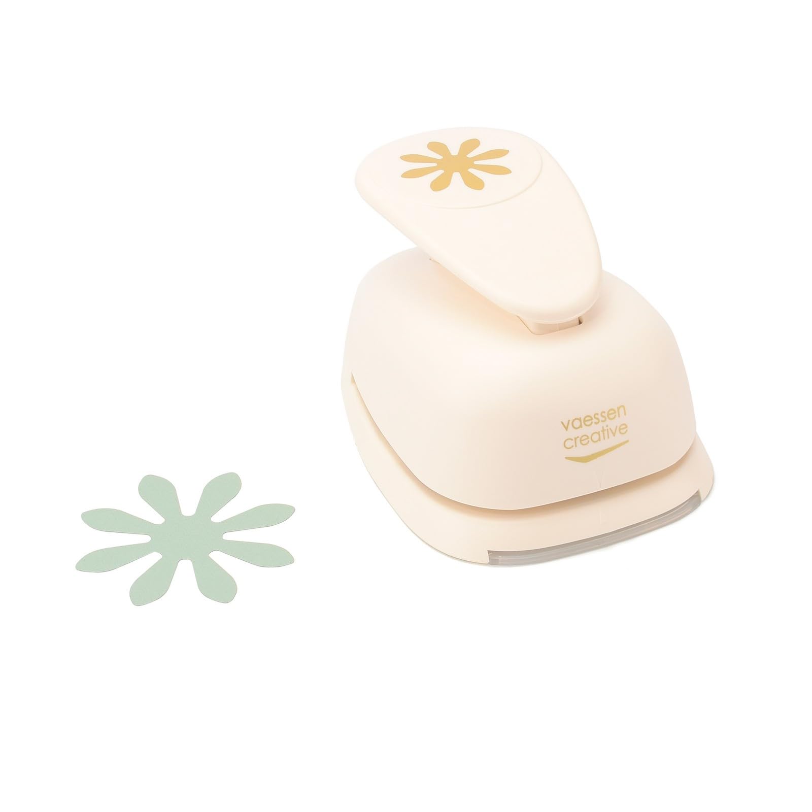 Vaessen Creative Daisy Paper Punch – 7.6cm Craft Cutter for Card Making