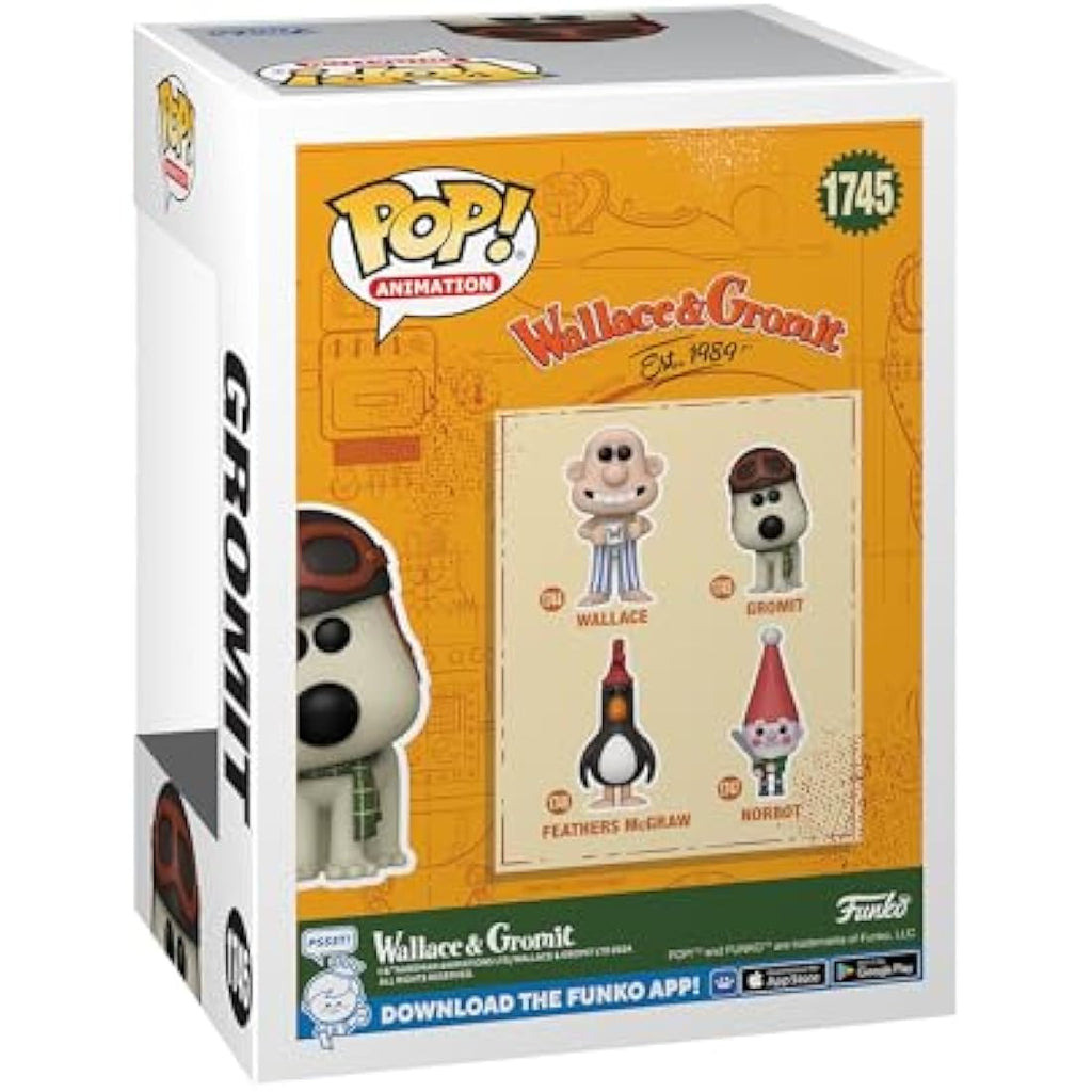 Funko POP! Movies: Wallace & Gromit – Gromit Vinyl Figure Model