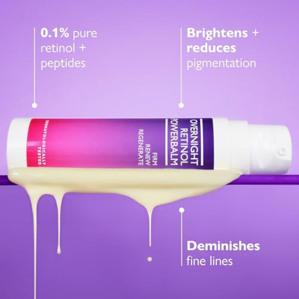 SKINICIAN Ageless Overnight Retinol Powerbalm – Anti-Ageing Peptide Serum