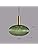 Jolof Store Modern Green Glass Pendant Light – Gold Copper Hanging Lamp